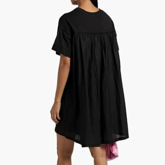 ATM Jersey T-Shirt Dress / Black - Picture 3 of 5